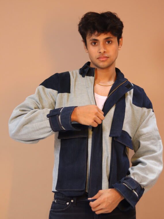 TWO TONE BOMBER JACKET