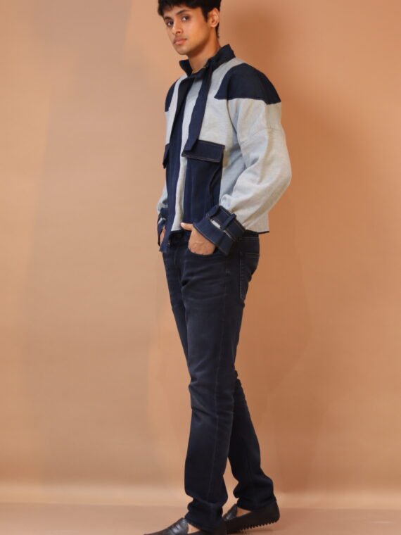 TWO TONE BOMBER JACKET